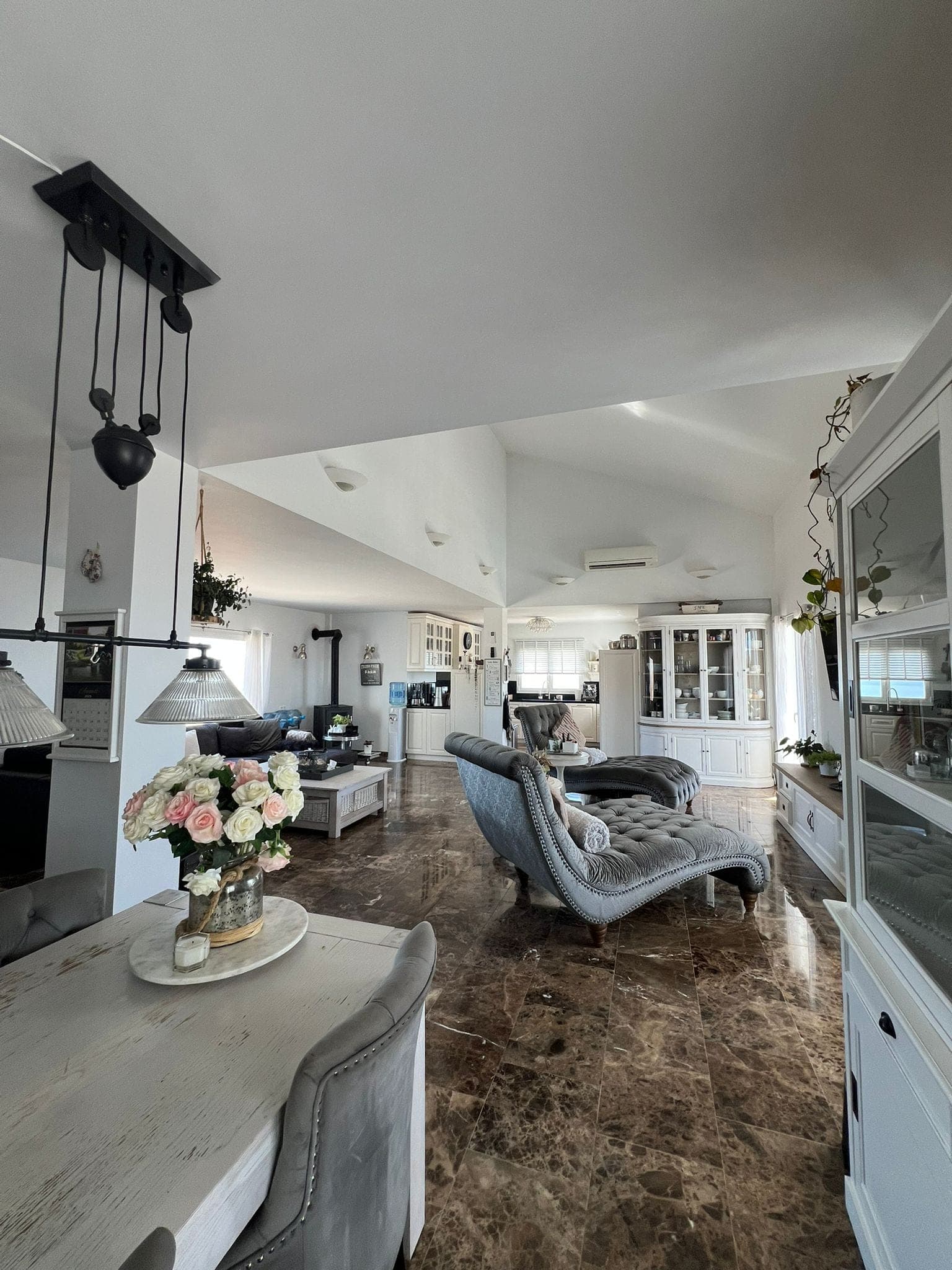 Living room seating area
