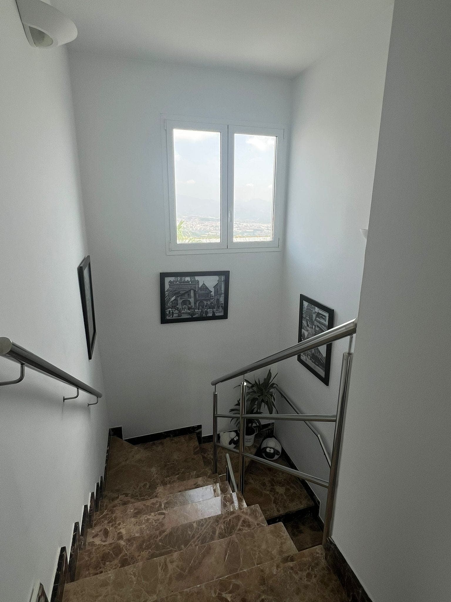 Staircase to the upper floor